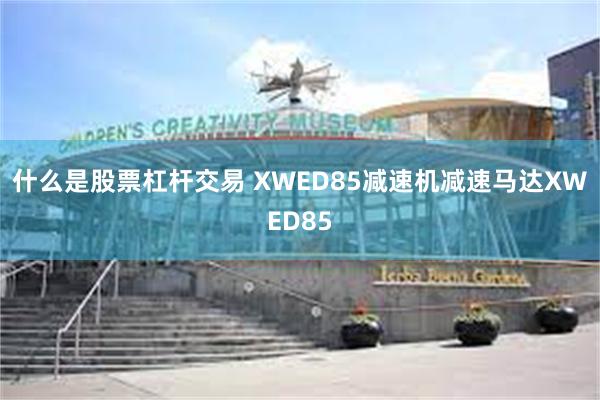 什么是股票杠杆交易 XWED85减速机减速马达XWED85