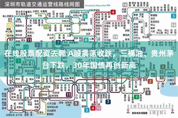 在线股票配资去哪 A股震荡收跌，三桶油、贵州茅台下跌，30年国债再创新高