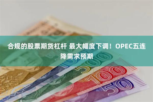 合规的股票期货杠杆 最大幅度下调！OPEC五连降需求预期